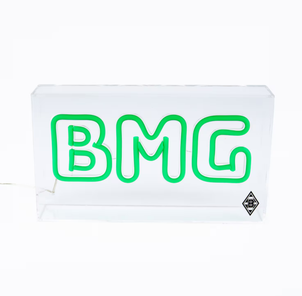 Borussia Mönchengladbach - Neonschriftzug "BMG"